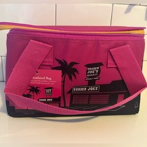 NWT Pink Trader Joe’s Mini Cooler